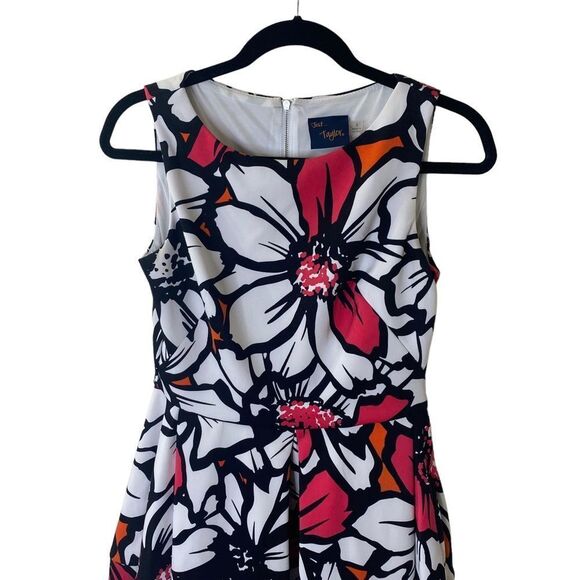 Just… Taylor Floral Print Dress Sz 6 - Picture 2 of 7